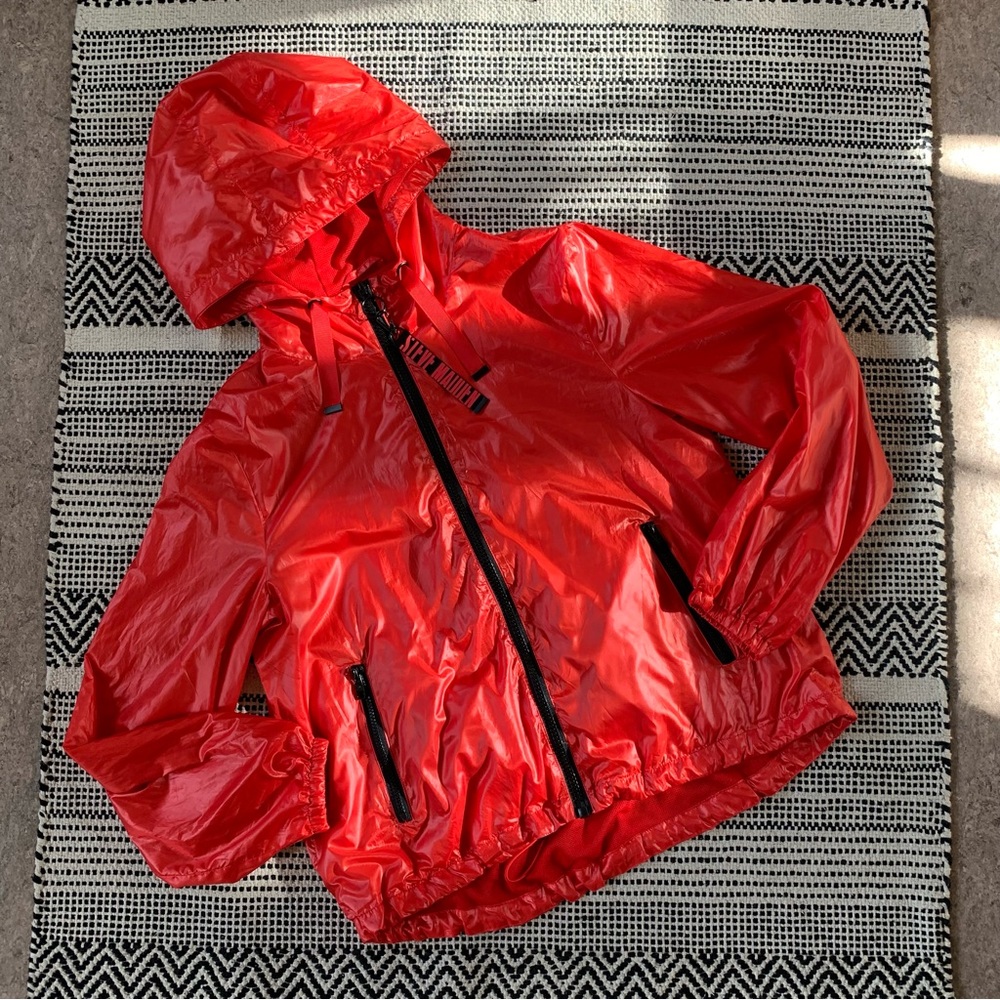 NWOT Steve Madden Red Windbreaker size M